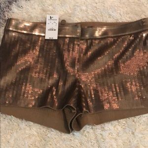 Express Sequin Shorts, New with tags